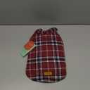 Kuoser Waterproof Dog Coat, Reversible Dog Jacket for Small Dogs, Adjustable Durable Doggie Winter Coat Warm Cozy Puppy Cold Weather Apparel from Small to Large Breed, Red S (Small (Pack of 1))