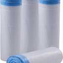 Smart Automatic Cat Litter Box - Self Cleaning Cat Litter Box with Built in Odor Eliminator -Works with Clumping Cat Litter (Self-Cleaning Litter Box) (Replacement Bags 4 Rolls)