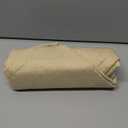 MADIZZ Set of 2 Linen Throw Pillow Covers with Broad Edge Soft Boho Decorative Pillow Cases for Sofa Bedroom Modern Pillow Shell 18x18 Inch Light Yellow