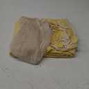THREAD SPREAD Chambray Turkish Beach Towels 2 Pack - 100% Cotton Quick Dry Lightweight & Absorbent, Large Turkish Bath Towels for Travel, Sand Free Oversized Pool Beach Towel (Yellow, 39" x 71")