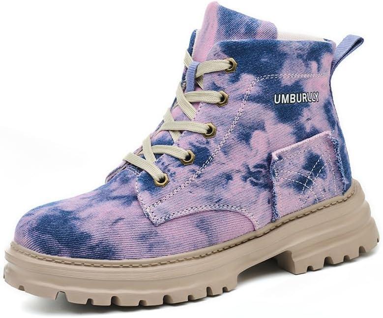 Women's Steel Toe Work Boots Comfortable Lightweight High-Top Safety Shoes with Non-Slip Shoes Puncture-Resistant Design & Durable Construction (9.5 Women/8 Men, Purple 487) Women's Steel Toe Work Boots Comfortable Lightweight High-Top Safety Shoes with Non-Slip Shoes Puncture-Resistant Design & Durable Construction (9.5 Women/8 Men, Purple 487)