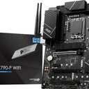 MSI PRO Z790-P WiFi ProSeries Motherboard (Supports 12th/13th/14th Gen Intel Processors, LGA 1700, DDR5, PCIe 5.0, M.2, 2.5Gbps LAN, USB 3.2 Gen2, HDMI/DP, Wi-Fi 6E, Bluetooth 5.3, ATX)