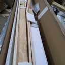 AFI, Barcelona Queen Panel Platform Bed with Twin XL Trundle, White