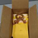 12Pcs Mini Gold Picture Frames,3-5" Vintage Resin Picture Frame,Flower Oval Rectangle Baroque Antique Gold Frames Jewelry Display Table Frame for Christmas Jewelry Home Wedding Holiday Party Decor