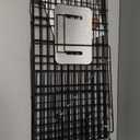 Live Humane Animal Trap, 32" x 11" x 12" Heavy Duty Humane Animal Cage Trap Catch and Release, Foldable Cat Trap for Stray Cats, Raccoons, Groundhogs, Opossums, Armadillos, and Similar-Sized Animals