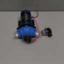 12V DC RV Fresh Water Pump Five Chamber Diaphragm 70PSI 7GPM Upflush to 10FT 250W Water Pump Self Priming Transfer Pump with Heavy Duty Pressure Switch for RV Marine Yacht Caravan Camper