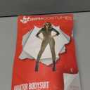 Morph Pilot Costume Women, Flight Suit Women, Military Costume Womens, Womens Army Halloween Costumes (Small)