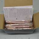 Supervitae 50 Sets Womens History Month Gifts Bulk Pink Ballpoint Pens with Inspirational Card Employee Appreciation Gifts for Women Coworker Staff Team Office Party Favors (Stylus)