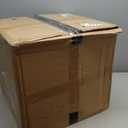 18.5 x 14.9 x 16.9'' Large Size Perforated Sump Pump Basin & Lid Combo,Well Pump Control Box Used In Kitchen Sinks Sewage Pump Wells Irrigation Control Boxes Basement Crawl Space Drainage Systems