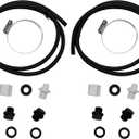 2-Pack CLX220GA CL220 Saddle Fitting&Tubing Kit Compatible with Hayward Chlorine Feeders