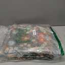 Green Floral Area Rugs 3x5 Small Thin Entryway Rug - Vintage Boho Washable Non-Slip Living Room Carpet Soft Low Pile Bedroom Floor Mat Indoor Home Decor for Dining Room Playroom Farmhouse, Green/Multi