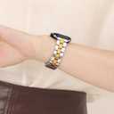 Designer Band for Apple Watch 40mm 41mm 42mm 38mm 44mm 45mm 46mm 49mm for Women, Stainless Steel Dressy Bands Compatible with Apple Watch Series 11,10,Se,9,8,7,6,5,4,3,2,1 for iWatch