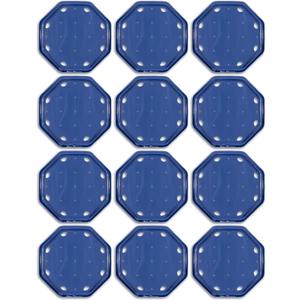 GoFloats V2 Inflatable Solar Pool Heaters for Affordable Pool Heating and Insulation - 12 Pack