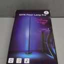 Corner Floor Lamp, RGBICW LED Corner Lamp with 1300lm Smart Modern Floor Lamp,App & Remote Control,Music Sync,Color Changing Standing Lamp for Bedroom Living Room and Gaming Rooms