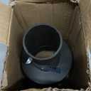 Bronze Tenon Adapter for 4" Round Pole,Top Tenon for 2 3/8" Slip Fitter Mount,Steel Led Shoebox Light Mount, Easy to Install Pole Adapter,Poweder Coated Finish