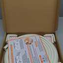 Baby Proof Corners and Edges Protector 18ft (Large 15ft Edge+8 Corner Guard), Fireplace Baby Proofing Bumper, Heavy-Duty Soft NBR Foam Edge Corner Protector for Furniture Table, Childsafe/Pre-Taped