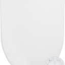 BidetKing Crown Elongated Bidet Toilet Seat, Endless Warm Water, Strong Spray, Backlit Remote, Multi-color LED, Ultra Slim, Stainless Steel Nozzle, Sittable Lid