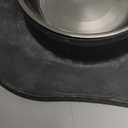 Slow Feeder Dog Bowls 3 in 1 Stainless Steel Dog Food and Water Bowls with Non-Spill Non-Skid Silicone Mat to Slow Down Eating for Large Medium Small Breed Size Dogs and Cats (Grey Blue)