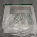 Baby Boxes with 4 PCS Letters for Baby Shower White Clear Balloon Box Blocks Gender Reveal Decorations and Birthday Party (White)