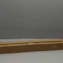 47" EZ Curl Bar Weight Lifting Bar, for Hip Thrusts/Squats/Lunges, 1" Weight Plates Curling Bar for Gym and Home, with Star Collars