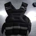 ZELUS Weighted Vest for Men and Women | 4-10lb/11-20lb/20-32lb Vest with 6 Ironsand Weights for Home Workouts | Adjustable Body Weight Vest Exercise Set for Cardio and Strength Training (Black)