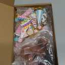 Gemscream 39 Pcs Safari Animal Cake Toppers Party Cake Animal Decorations Jungle Figures with Hats Mini Balloons for Wild Zoo Theme Party Birthday