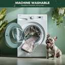 FXW Washable Pee Pads for Dogs, Leak-Proof & Non-Slip, Specifically Designed for 18inch Cages, 11" x 17" Rectangle, Khaki, 2 Packs