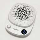 Rechargeable Nail Dust Collector Nail Tech, Compact Vacuum Fan Dust Collector for Nails, Cordless Dust Suction Machine Manicure Pedicure Tool for Acrylic Nail Polishing, 30PCS Filter Papers