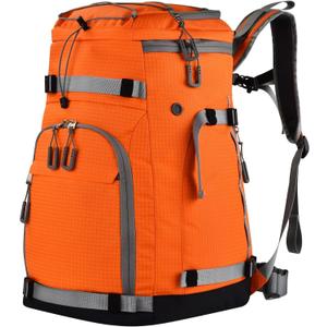 55L-70L Expandable Ski Boot Bag – Waterproof, Durable with Helmet Compartment – Ideal for Ski & Snowboard Gear – Men & Women