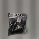 Handmade Rhinestones Beads Patches Trim Bodice apploique for Graduation Dress Evening Party Dress DIY Accessories 13.7X22inches (Black)