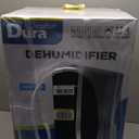 DuraComfort 50 Pint Dehumidifier, Built-in Pump, 4500 Sq Ft Coverage, Energy Star, Black