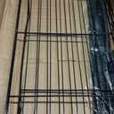  IZEUK 2 Tier Adjustable Metal Storage Shelving Unit, Heavy Duty Wire Rack Organizer for Kitchen, Living Room or Office, 220 lbs Capacity, 27.6 W x 11.8 D x 23.4 H, Black : Home & Kitchen