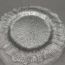 36 Pack Silver Charger Plates, Reef Chargers for Dinner Plates, Large