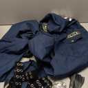 Dress Up America Police Costume For Adults - Shirt, Pants, Hat, Belt, Gun Holster and handcuffs Cop Set, M