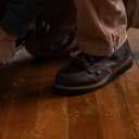 Thorogood American Heritage 8 Moc Toe Work Boots for Men Made with Full-Grain Leather, Soft Toe, Slip-Resistant Wedge Outsole and Comfort Footbed; EH Rated (11, Trail Crazy Horse - Black Heel)