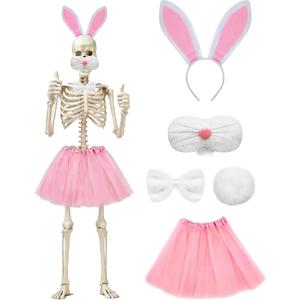 Easter Skeleton Costume Easter Skelly Outfit, 12ft