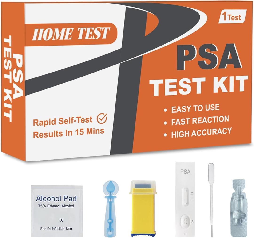 PSA Test Kit, PSA Test kit at Home PSA Health | Home PSA Test Highly Accurate, Easy to Read and Use. Quick Results | Includes All Test Components, EXP 20280806