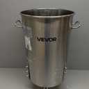 VEVOR Pressure Fermenter 15 PSI, 8 Gal/30L All-in-One Stainless Steel Conical Secondary Fermentation Bucket, for Wine, Beer Brewing Equipment