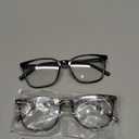 Gaoye Ultralight Blue Light Glasses for Women - up to 99% Protection Computer Glasses for All Day Comfort - Anti UV Glare & Eyestrain (Light Black & Leopard)