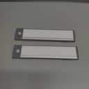 Under Cabinet Lights (2 Pack) - Rechargeable Battery Operated 52 LED 3 Color Motion Sensor Night Light, Dimmable, Ideal for Kitchen, Closet, & Other Indoor Spaces