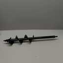 Auger Drill Bit for Planting - 4"X24" Heavy-Duty Auger Post Hole Digger for Fence- 1/2" Hex Drive Drill