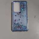 Designed for Samsung Galaxy S25 Case with Liquid Glitter, 3-in-1 Military-Grade Protection & Sparkling Quicksand Design, Clear Anti-Yellowing Bling Galaxy S25 Case for Women 6.2