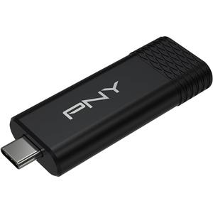 PNY PRO Elite V3 Type-C 256GB USB 3.2 Gen 2 Flash Drive  Up to 1000MB/s Read, Up to 800MB/s Write, Extreme Performance for Professional Data Storage and Transfers, Premium Metal Design, USB-C