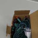 HISHINY Christmas Lights 100 Count Multicolor Christmas Tree String Lights with Green Wire for Outdoor Indoor Christmas Decorations Wedding Decorations Valentines Day Decor,UL Certified (21feet) (21ft)