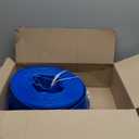 2" x 100 ft Backwash Hose for Swimming Pools, Heavy Duty PVC Water Lay Flat Discharge Hose,Durable Pool Drain Hose with Aluminum Camlock C and E Fittings for Pump And Filters