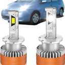 Fit for Toyota Prius 2006-2009 Xenon HID Light Replacement, 24000LM 600% Brightness D4R HID Bulbs, 6000K Cool White, Pack of 2