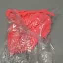 Star Vixen womens Tie Front Flutter Sleeve Chiffon Open Cardigan (Medium Petite, Pink/Neon)