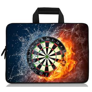 HYUTOTA 14 15 15.4 15.6 inch Laptop Handle Bag Computer Protect Pouch Holder Notebook Sleeve Neoprene Cover Soft Carrying Travel Case Fit Dell Lenovo Toshiba HP Chromebook ASUS Acer(Dart Fire)