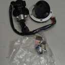 Ignition Switch Gas Fuel Tank Cap Seat Lock with Keys Replacement for Suzuki GSXR 600 750 GSXR600 GSXR 750