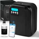 Hotel Collection Diffuser, House Scent Machine, 3000 Sq.Ft of Coverage, 200ml Large Capacity Aromatherapy Machine, Scent Diffusers for Home Large Room, Office Waterless Essential Oil Diffuser, Black (Big)